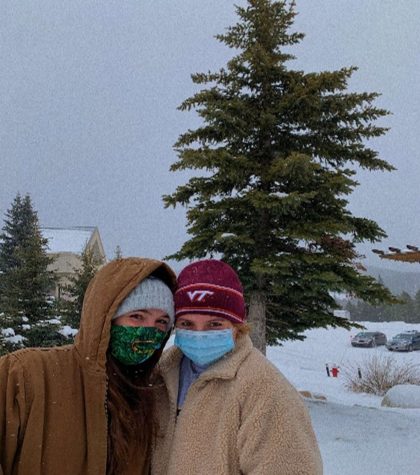 Junior Isabella Mitchum on a hike in Montana with her sibling. “Over quarantine I visited Montana with my family when they came home from college,” said Mitchum. “It was really great to get out of NOVA for a little.”